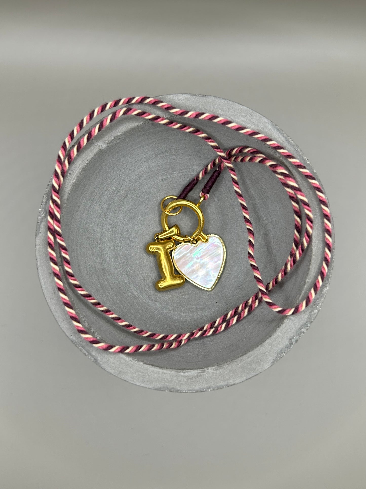 Kette Turnon (burgundy pflaume peach)