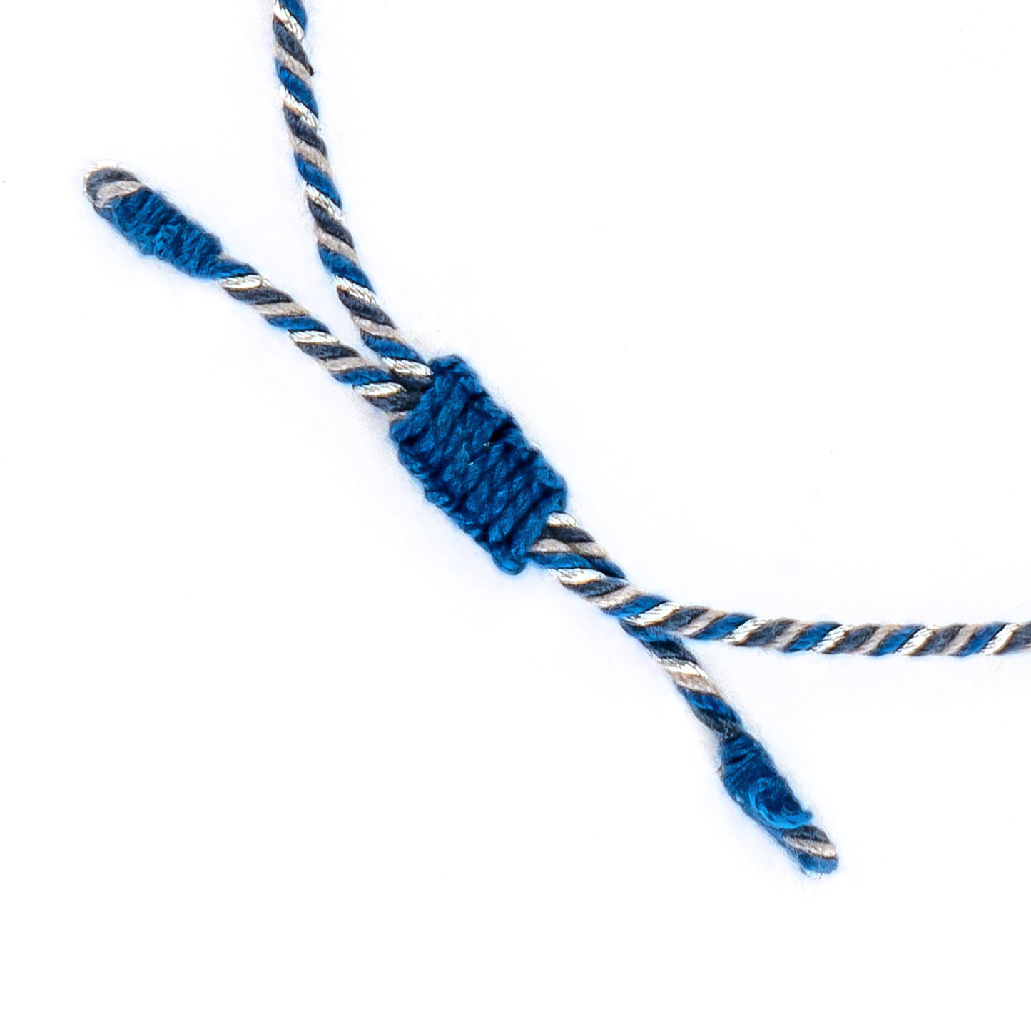 Armband Turnon (navy grau silber)