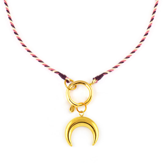 Kette Turnon (burgundy pflaume peach)