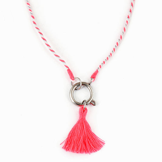 Kette Turnon (pink rosa silber)