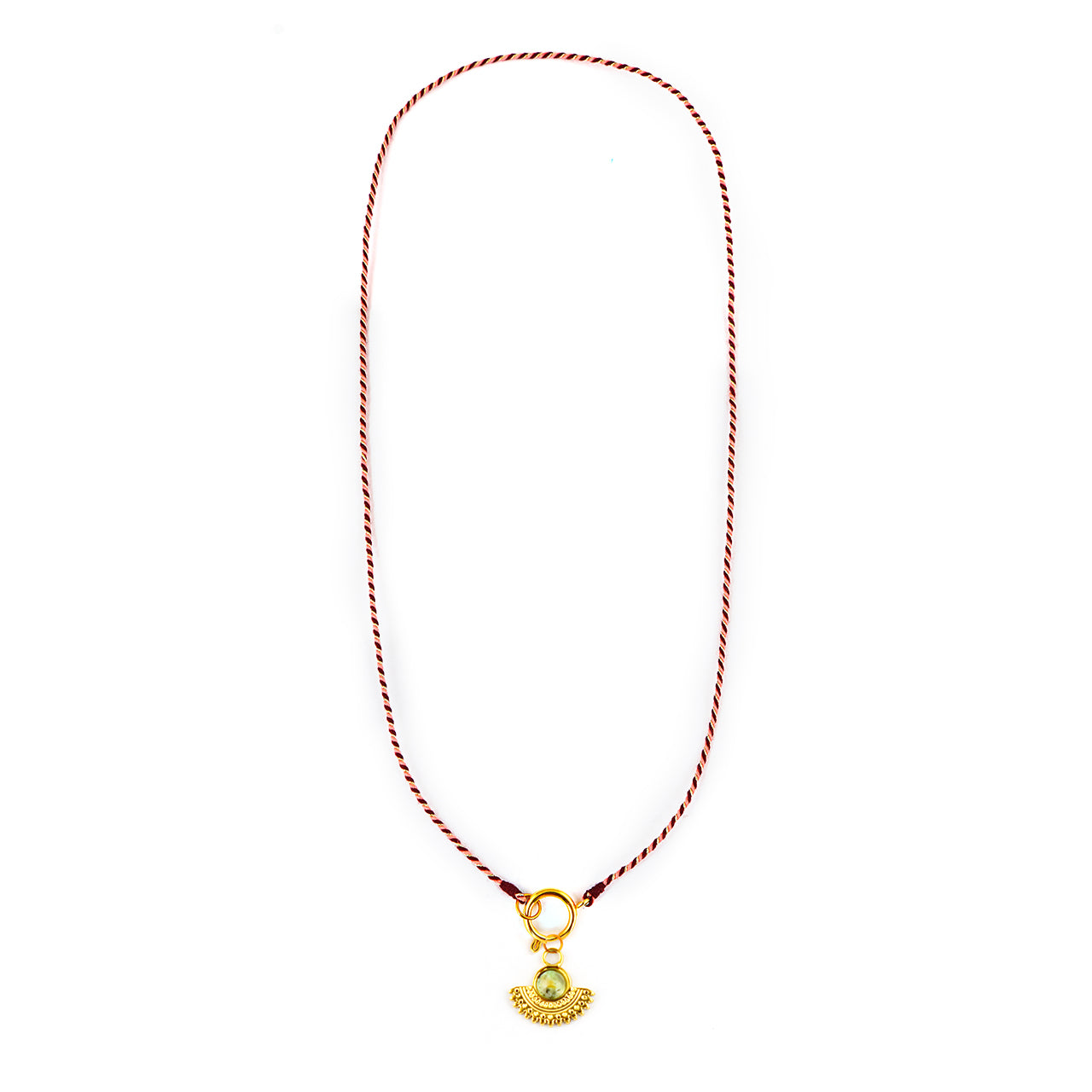 Kette Turnon (burgundy gold lachs)