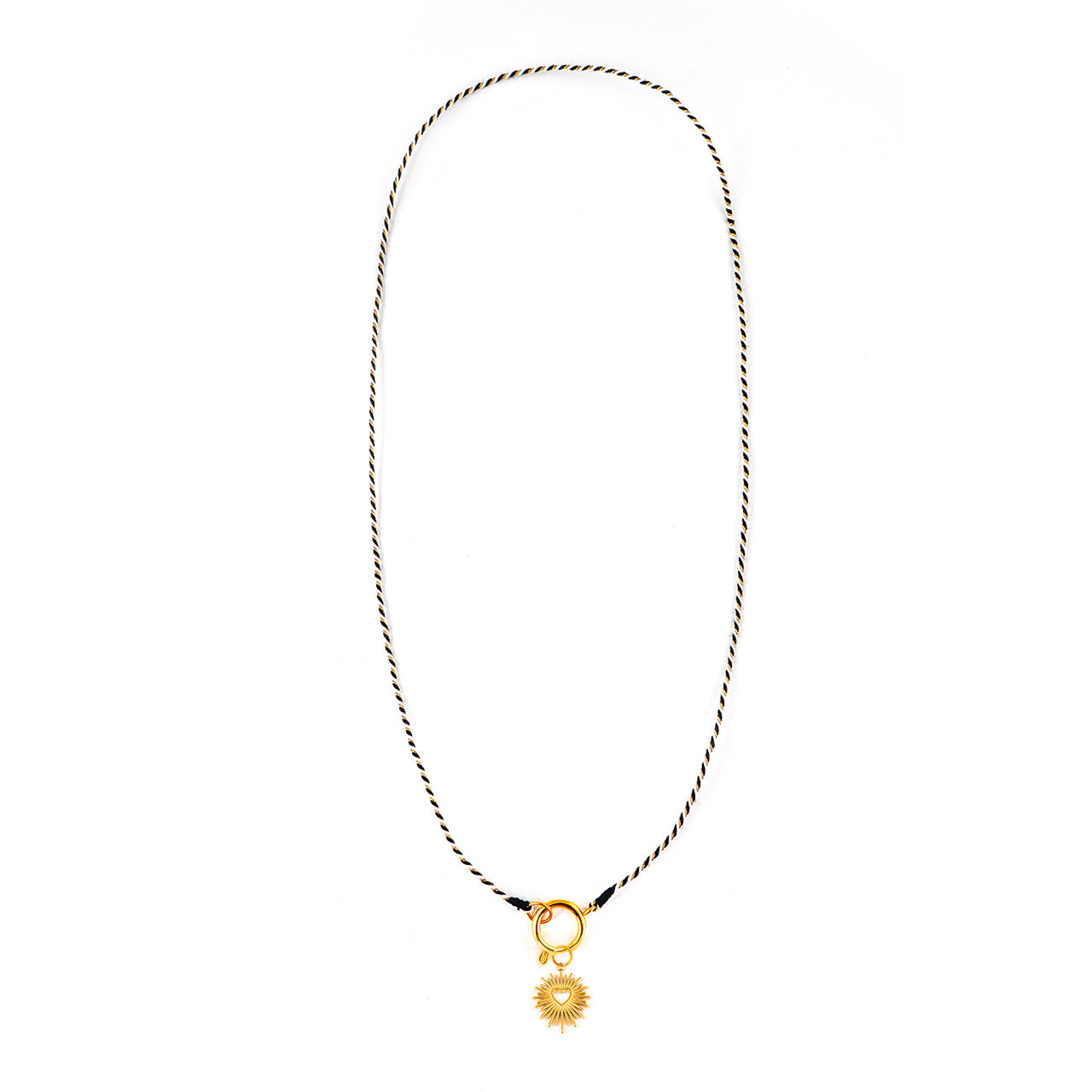 Kette Turnon Chess (schwarz-weiß-gold)