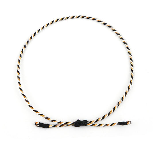 Armband Turnon Chess (schwarz weiß gold)