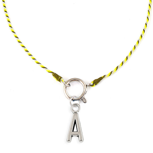 Kette Turnon (neongelb oliv silber)