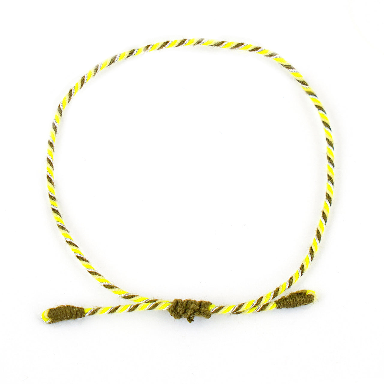 Armband Turnon (oliv neongelb silber)