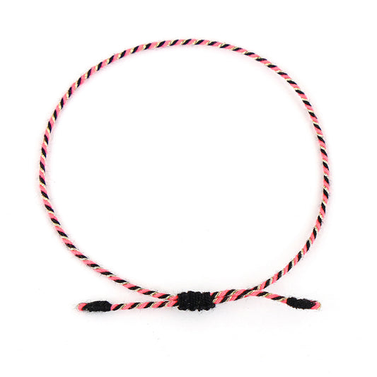 Armband Turnon (pink schwarz gold)