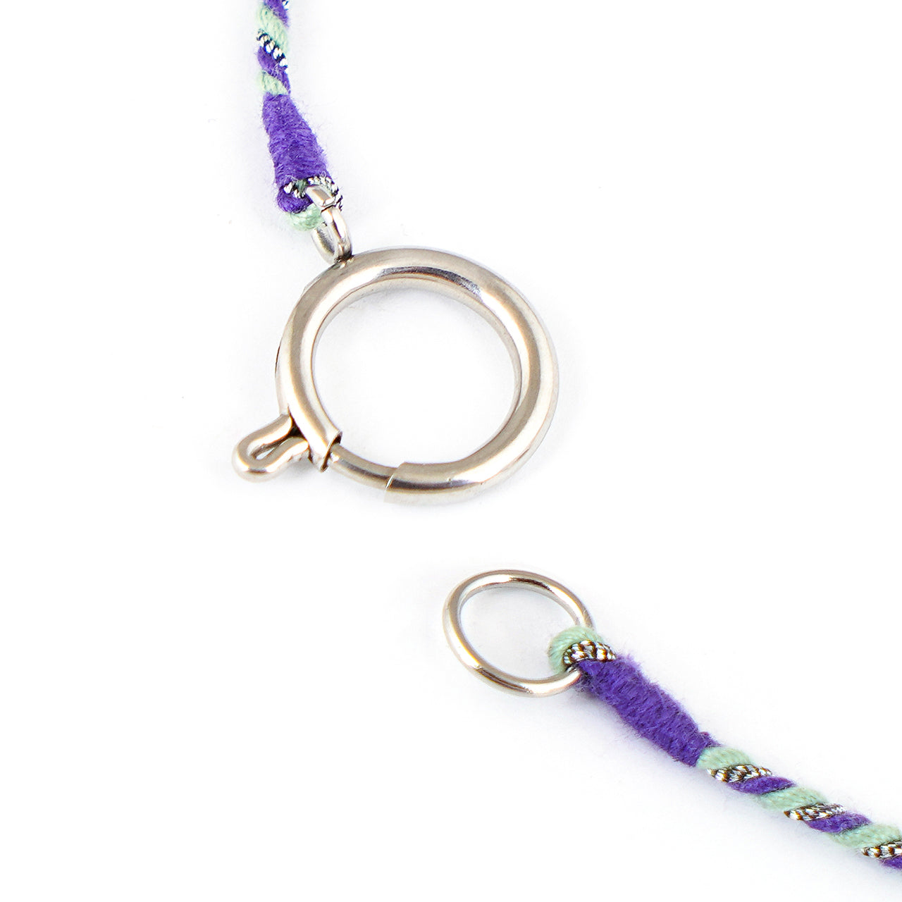 Kette Turnon (lila mint silber)