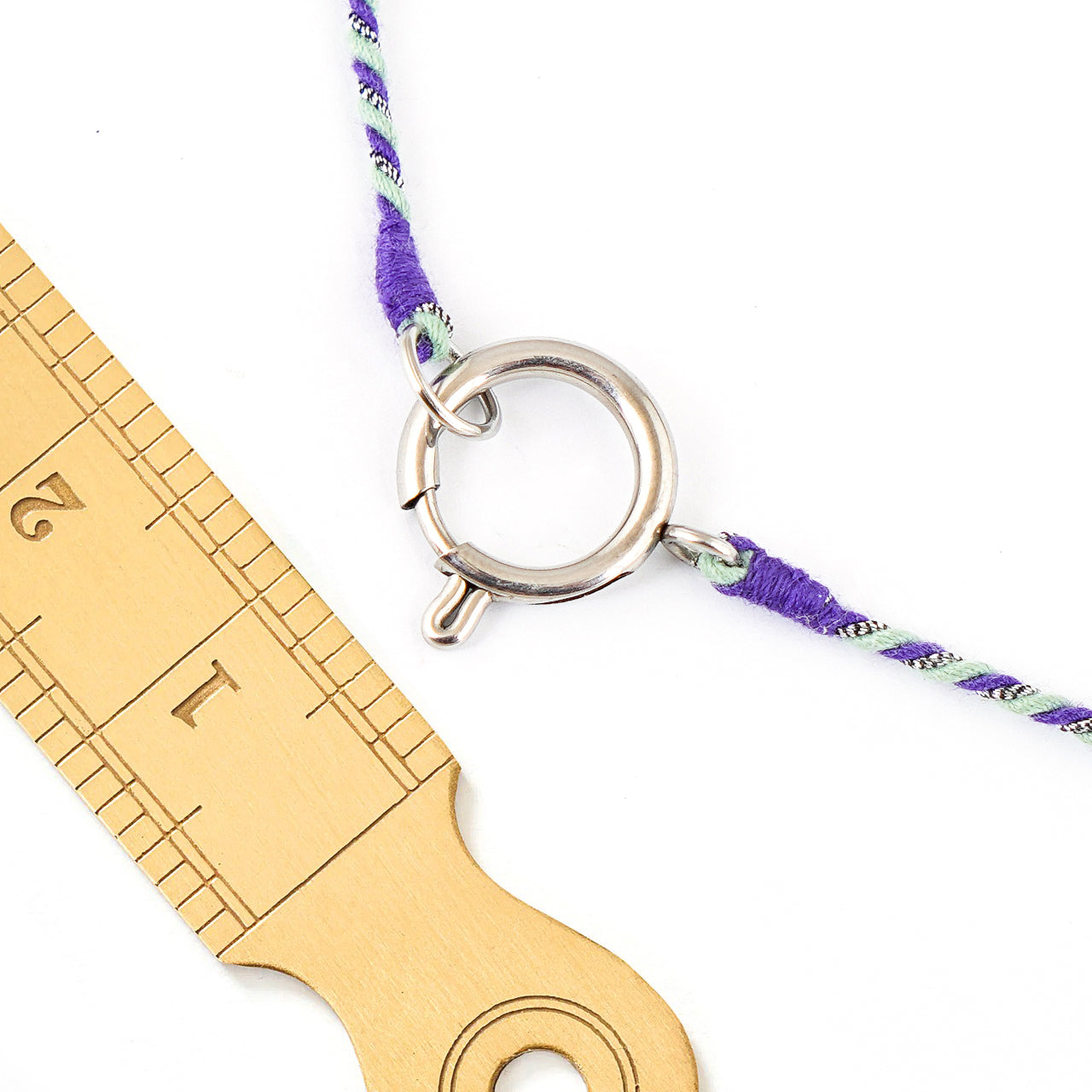 Kette Turnon (lila mint silber)