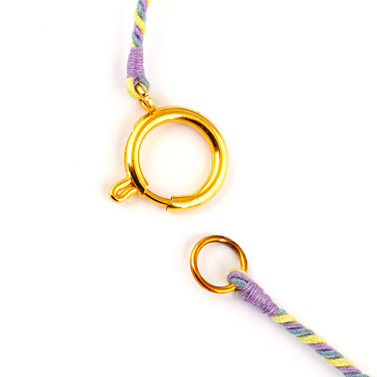 Kette Turnon (lavendel, grüngelb, graublau)