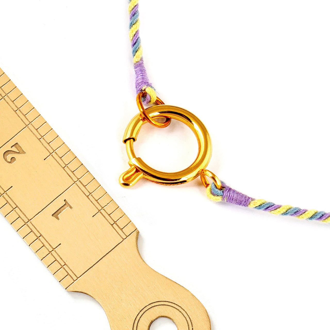 Kette Turnon (lavendel, grüngelb, graublau)