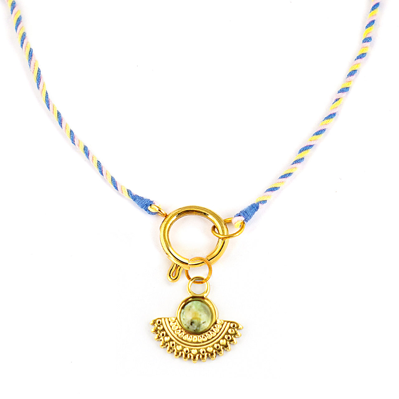 Kette Turnon Azizalia (rosa blau gelb)