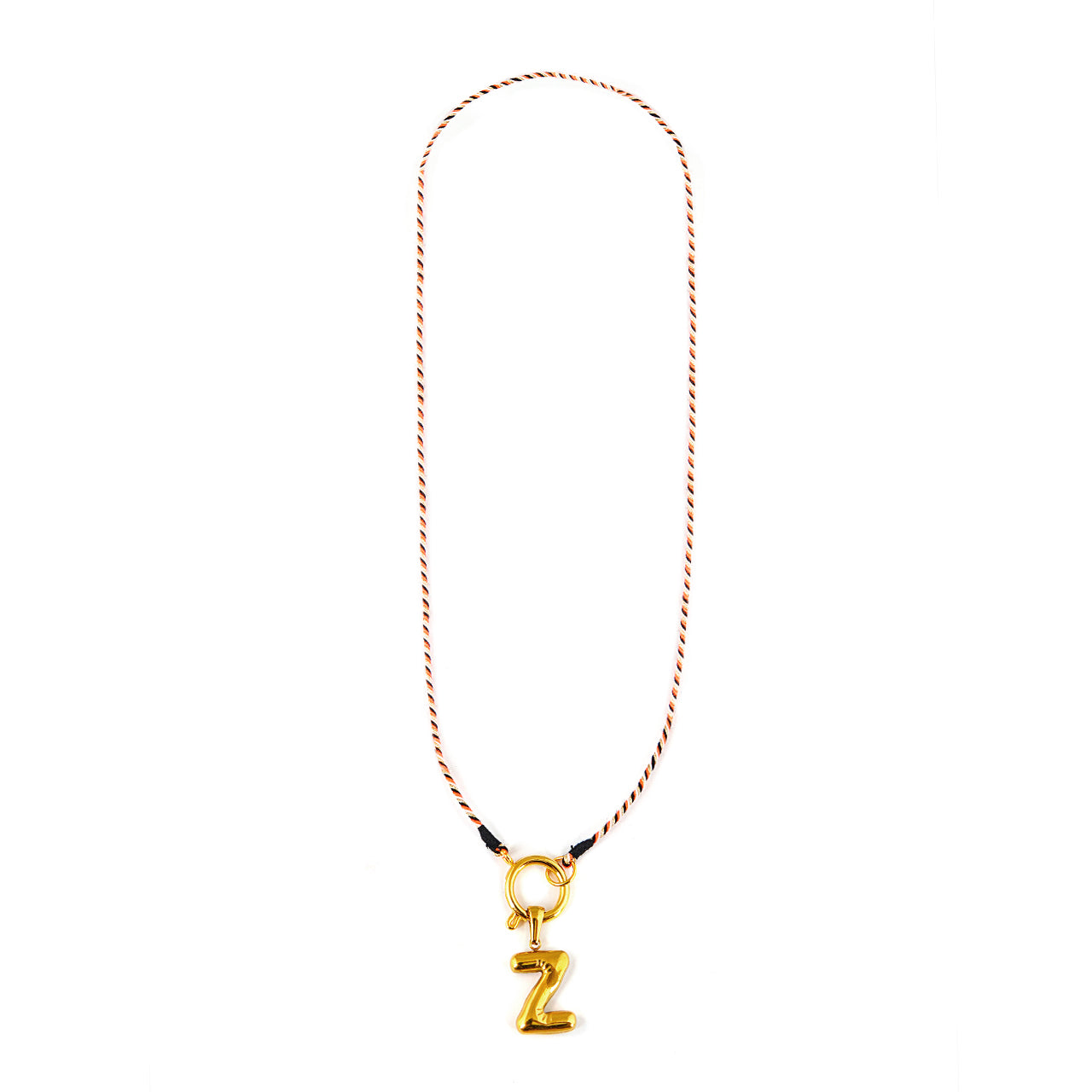 Kette Turnon (schwarz weiß orange gold)