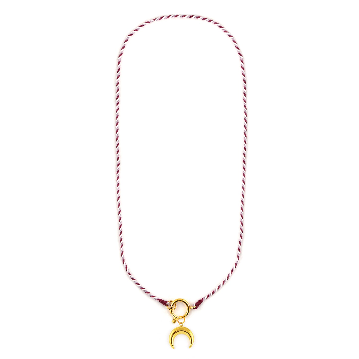 Kette Turnon (burgundy lila weiß)