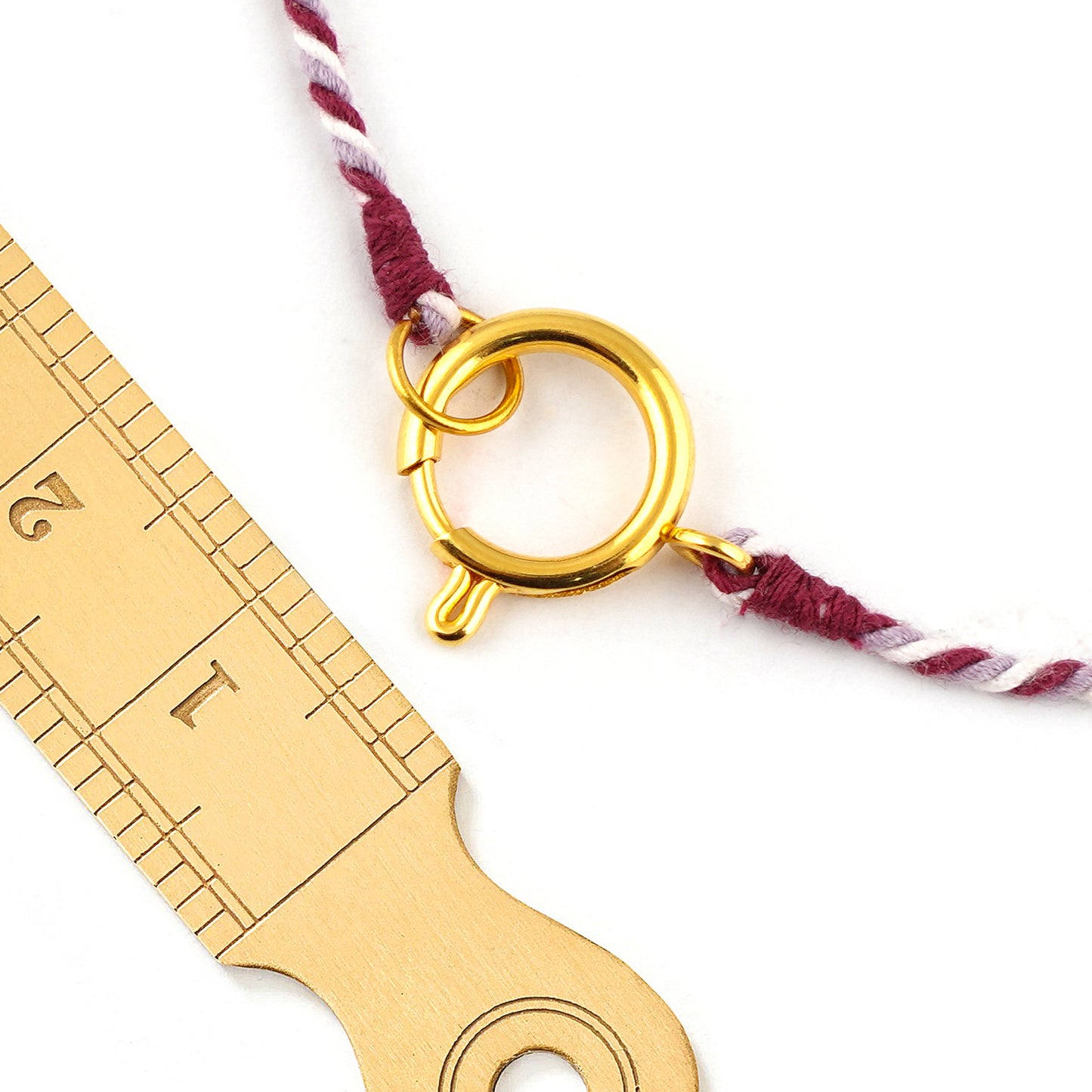 Kette Turnon (burgundy lila weiß)