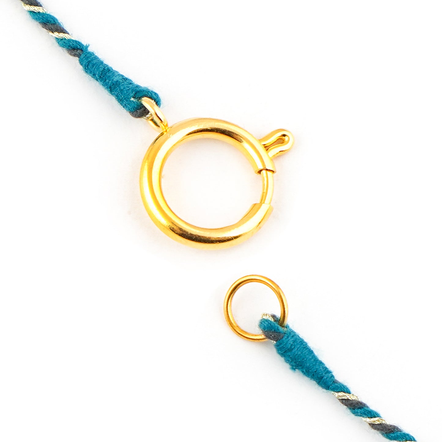 Kette Turnon (petrol grau gold)