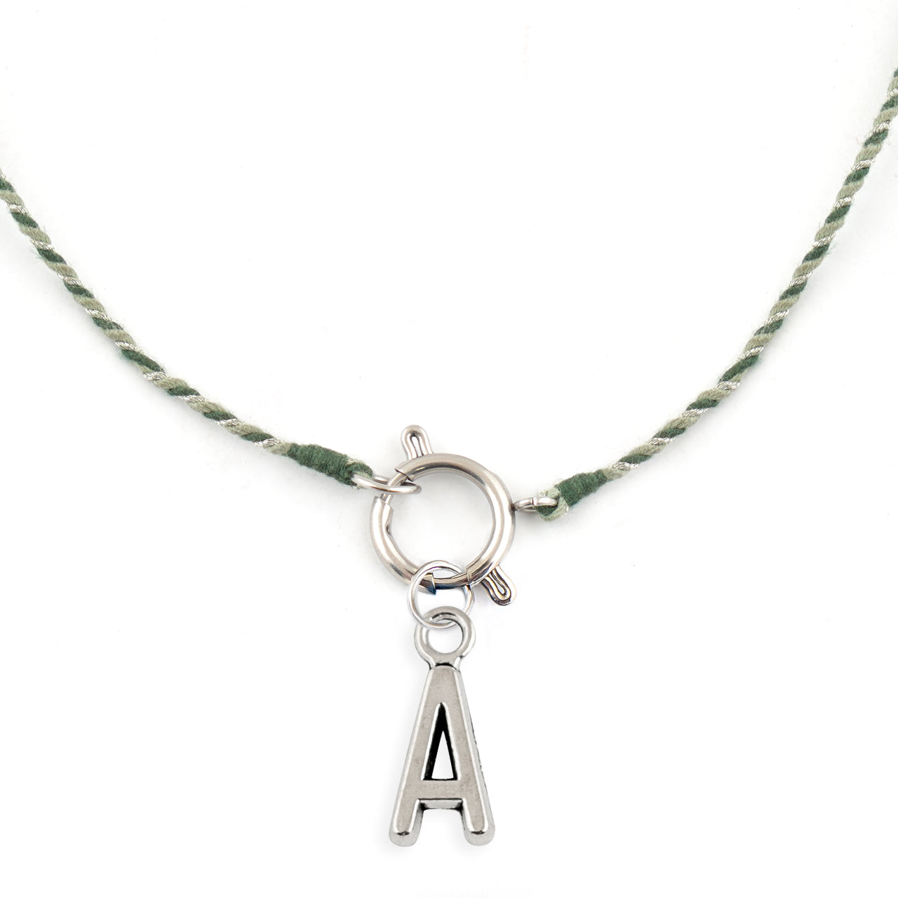 Kette Turnon (dünkelgrün mint silber)