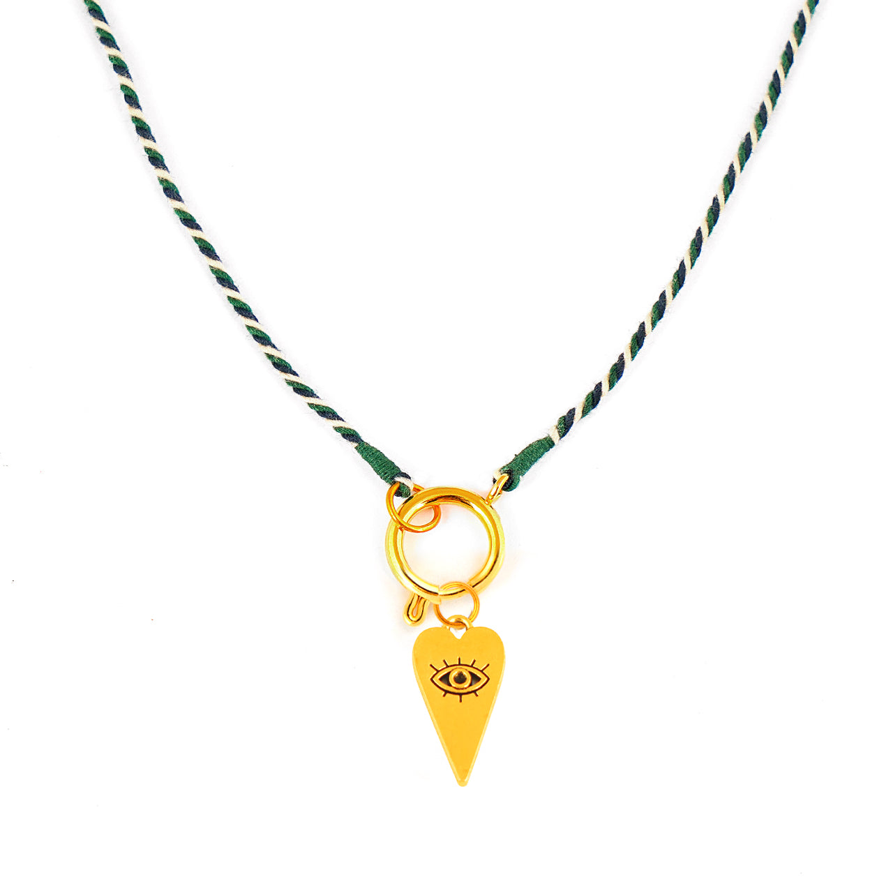 Kette Turnon (grün marine beige gold)