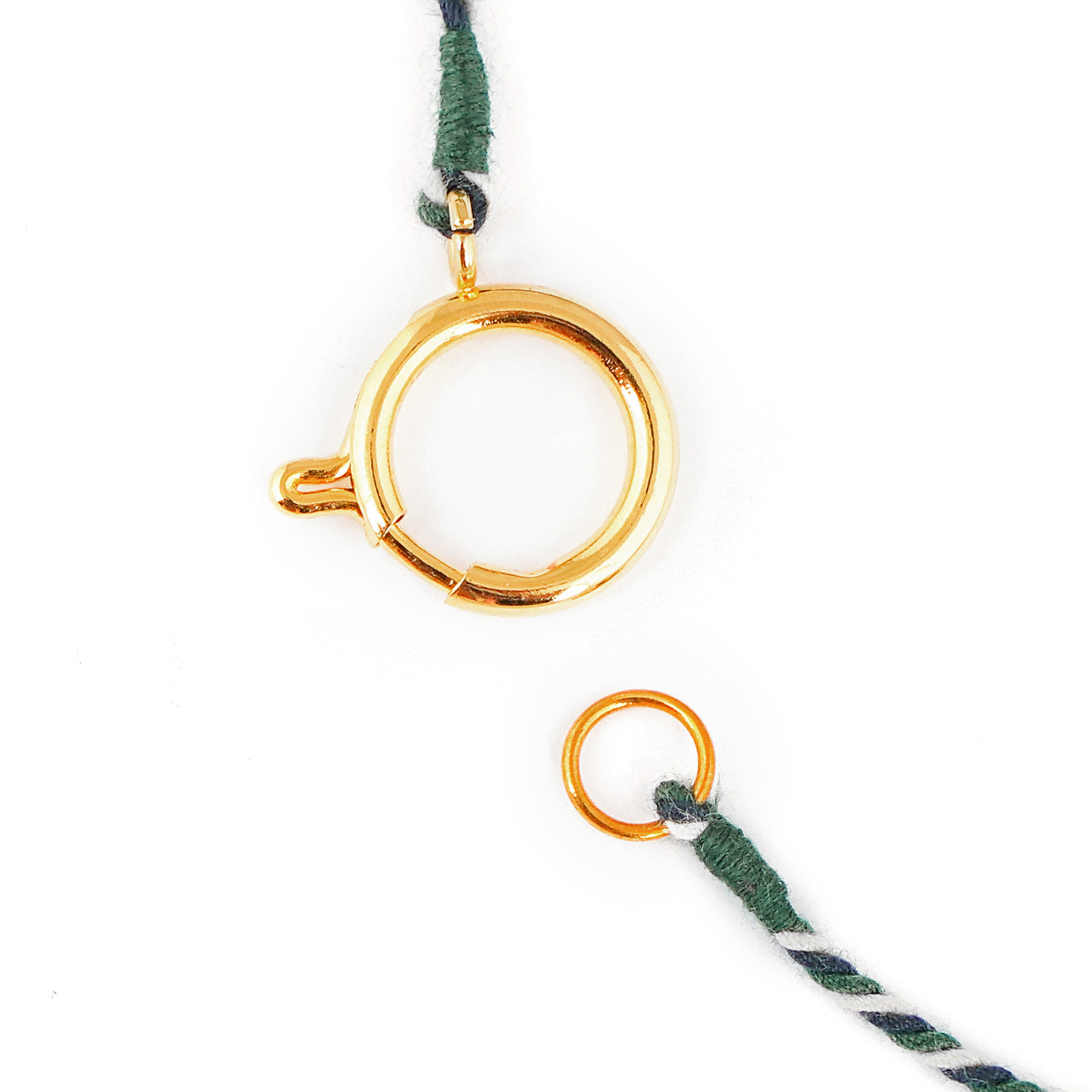 Kette Turnon (grün marine beige gold)