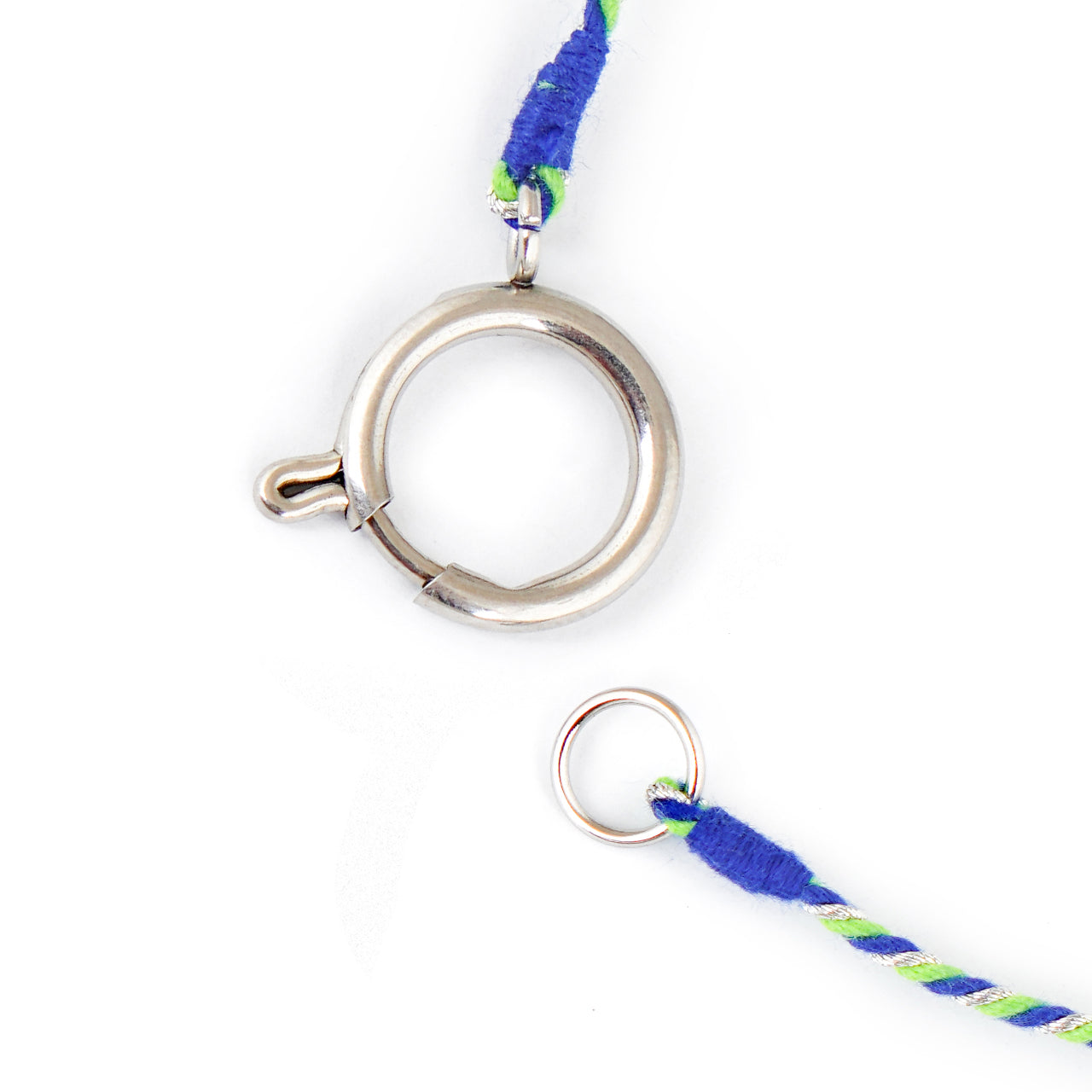 Kette Turnon (neongrün blau silber)