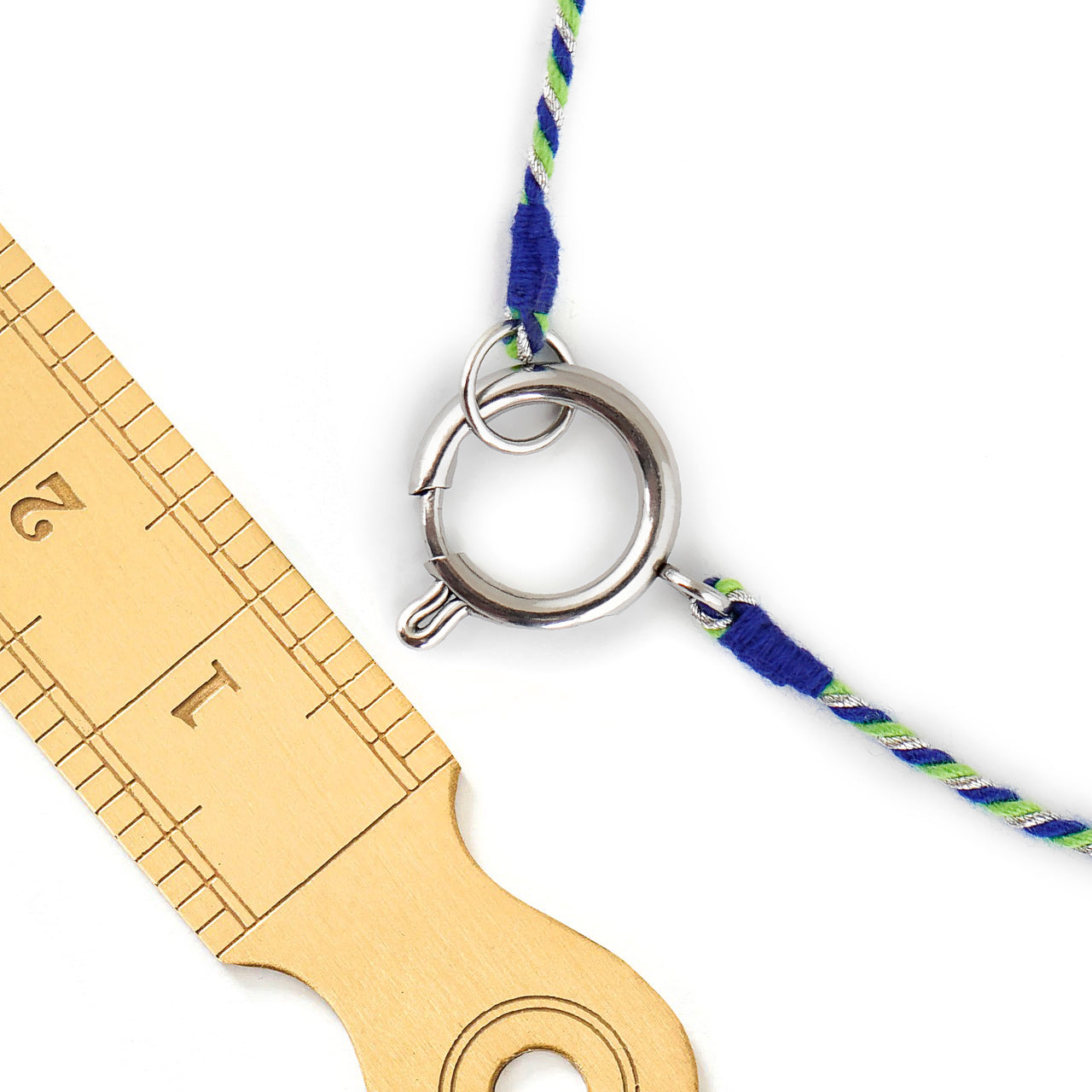 Kette Turnon (neongrün blau silber)