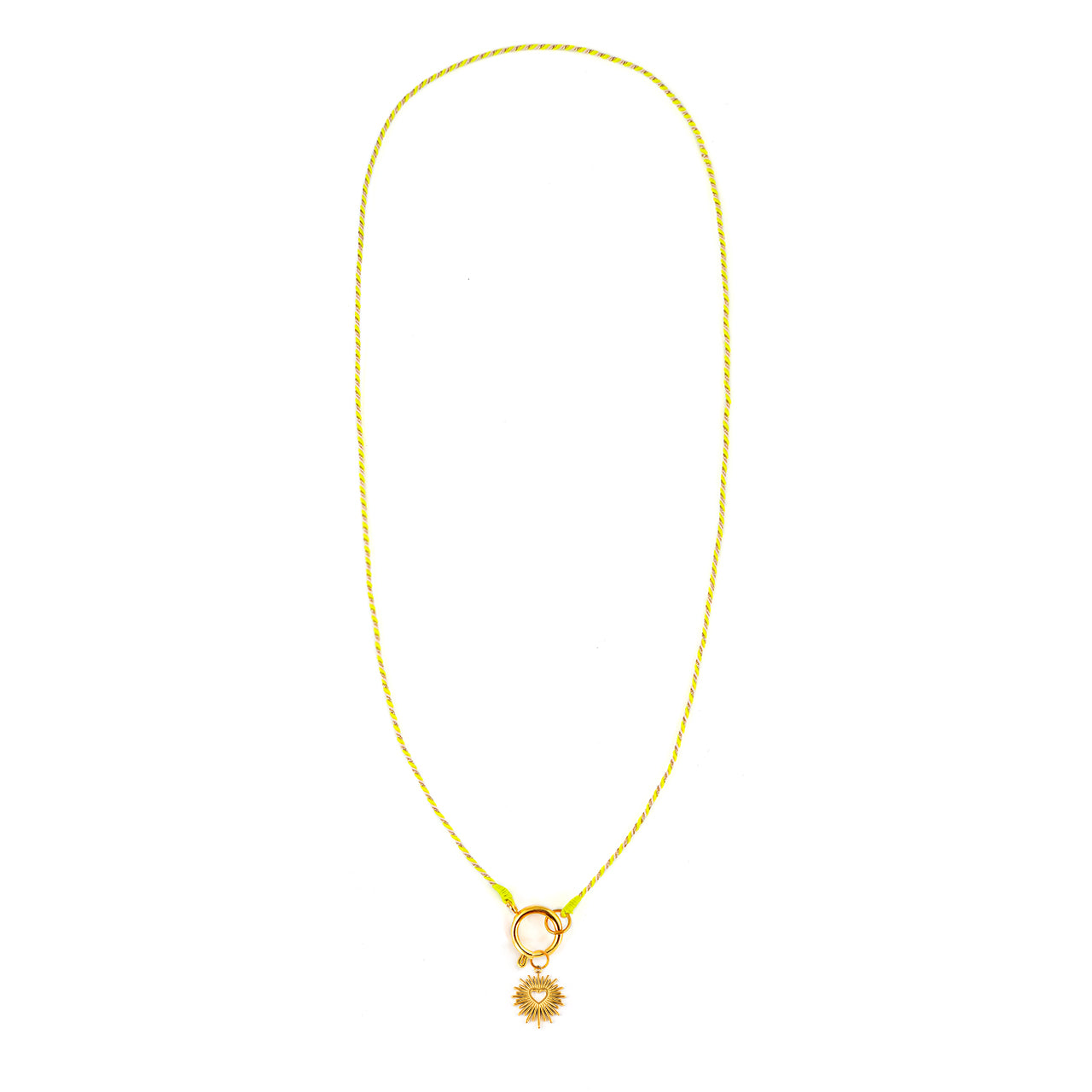 Kette Turnon (neongelb weiß gold)