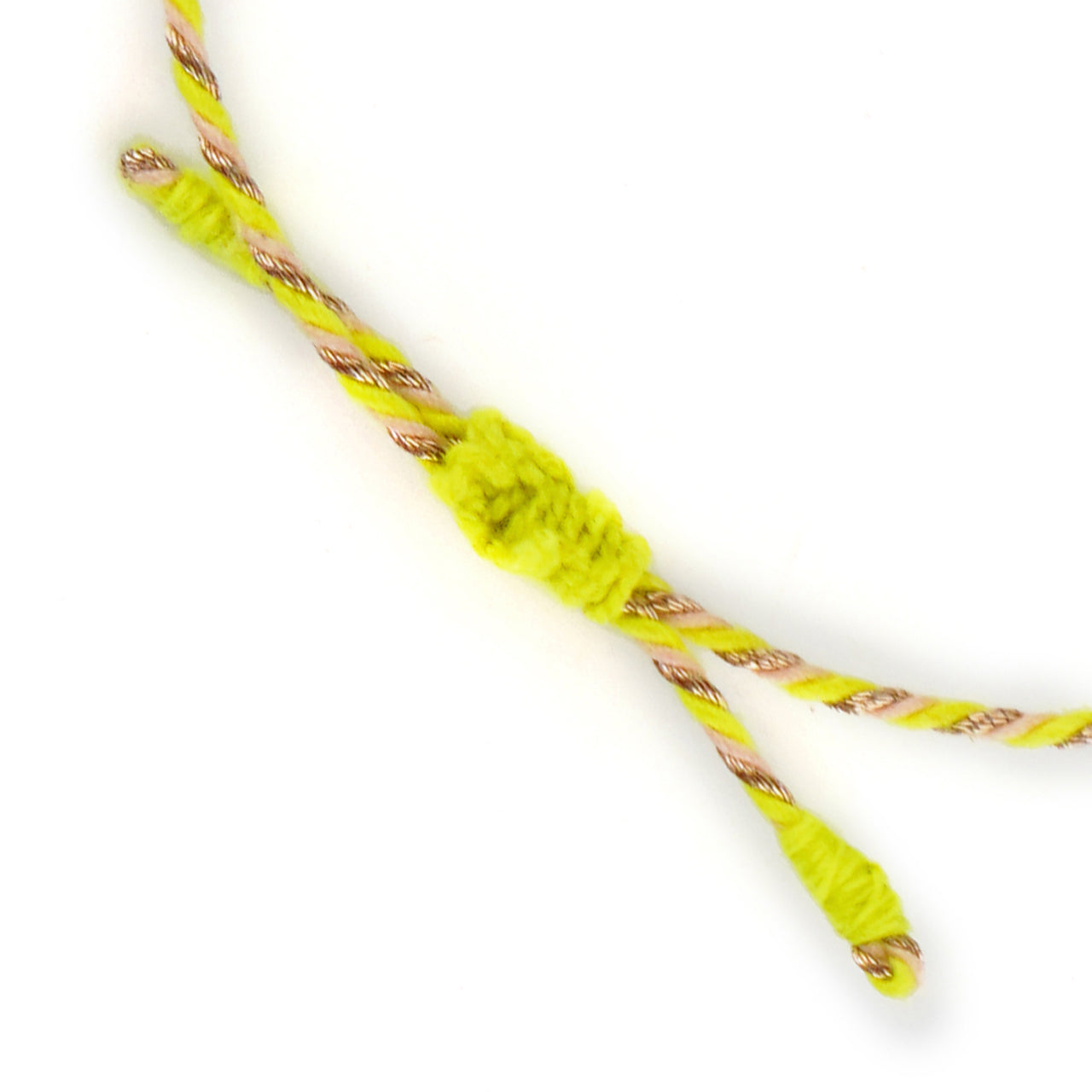 Armband Turnon (neongelb beige gold)