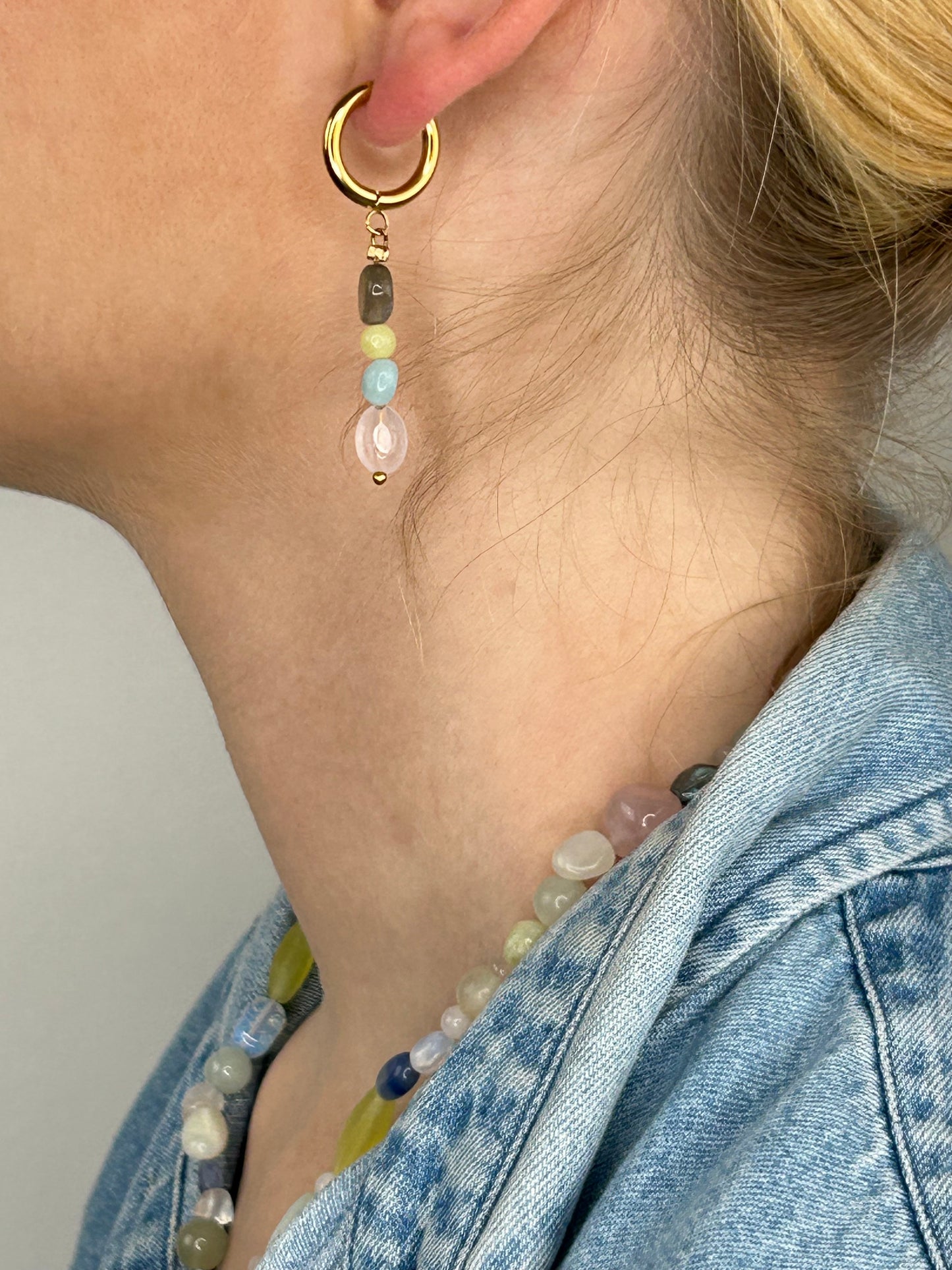 Ohrring Pastellove gold