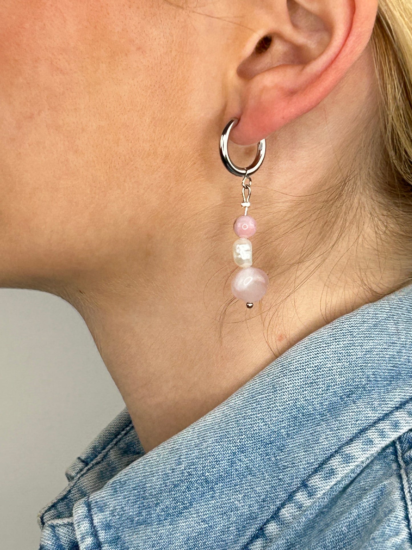 Ohrring Nayla rose silver