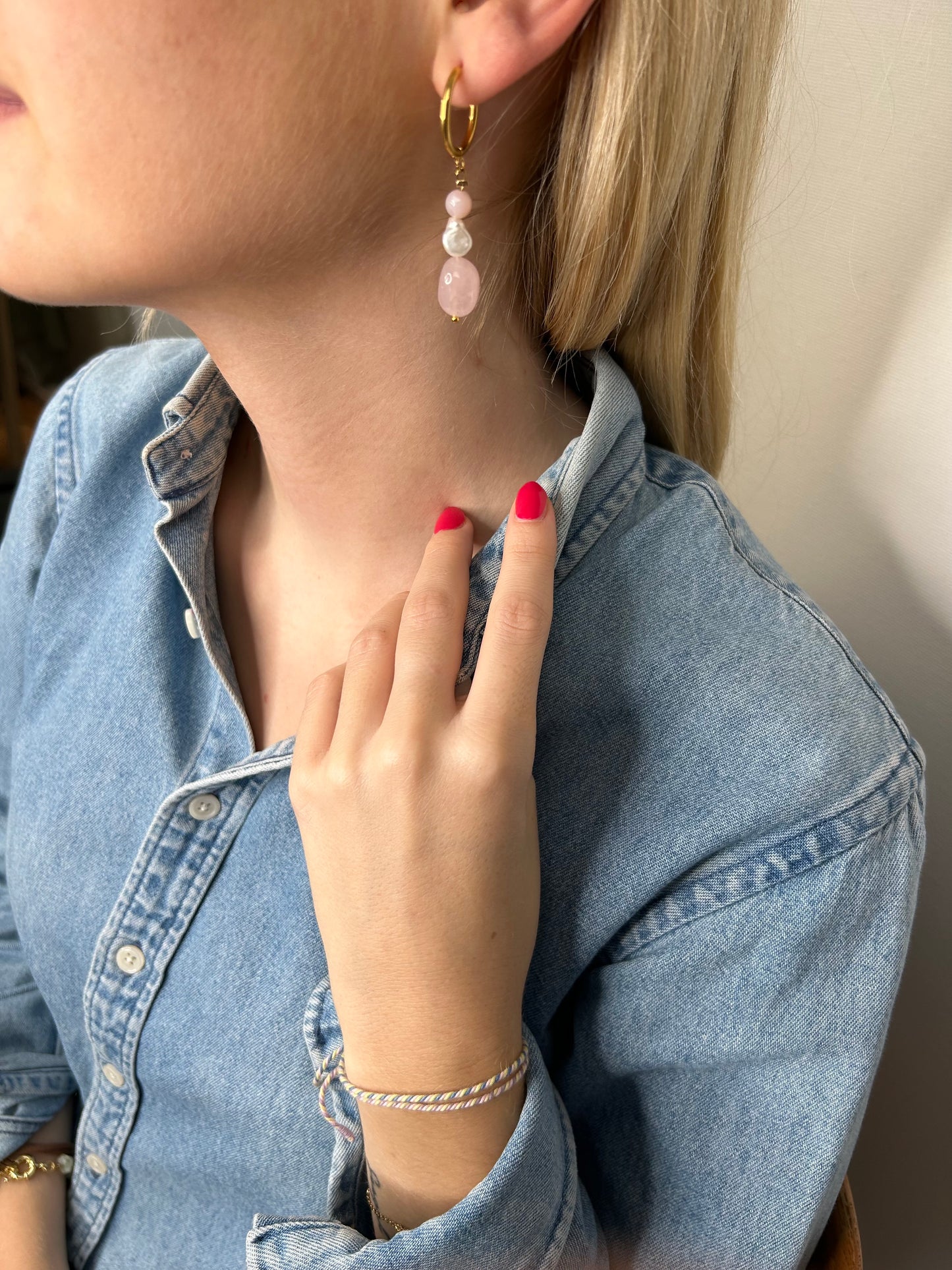 Ohrring Nayla rose gold