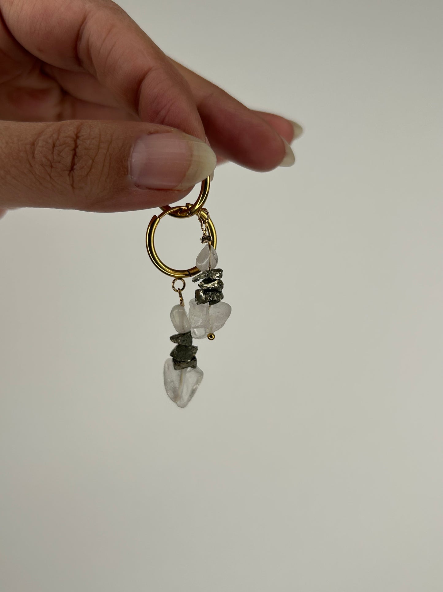 Ohrring Nayla pyrit gold