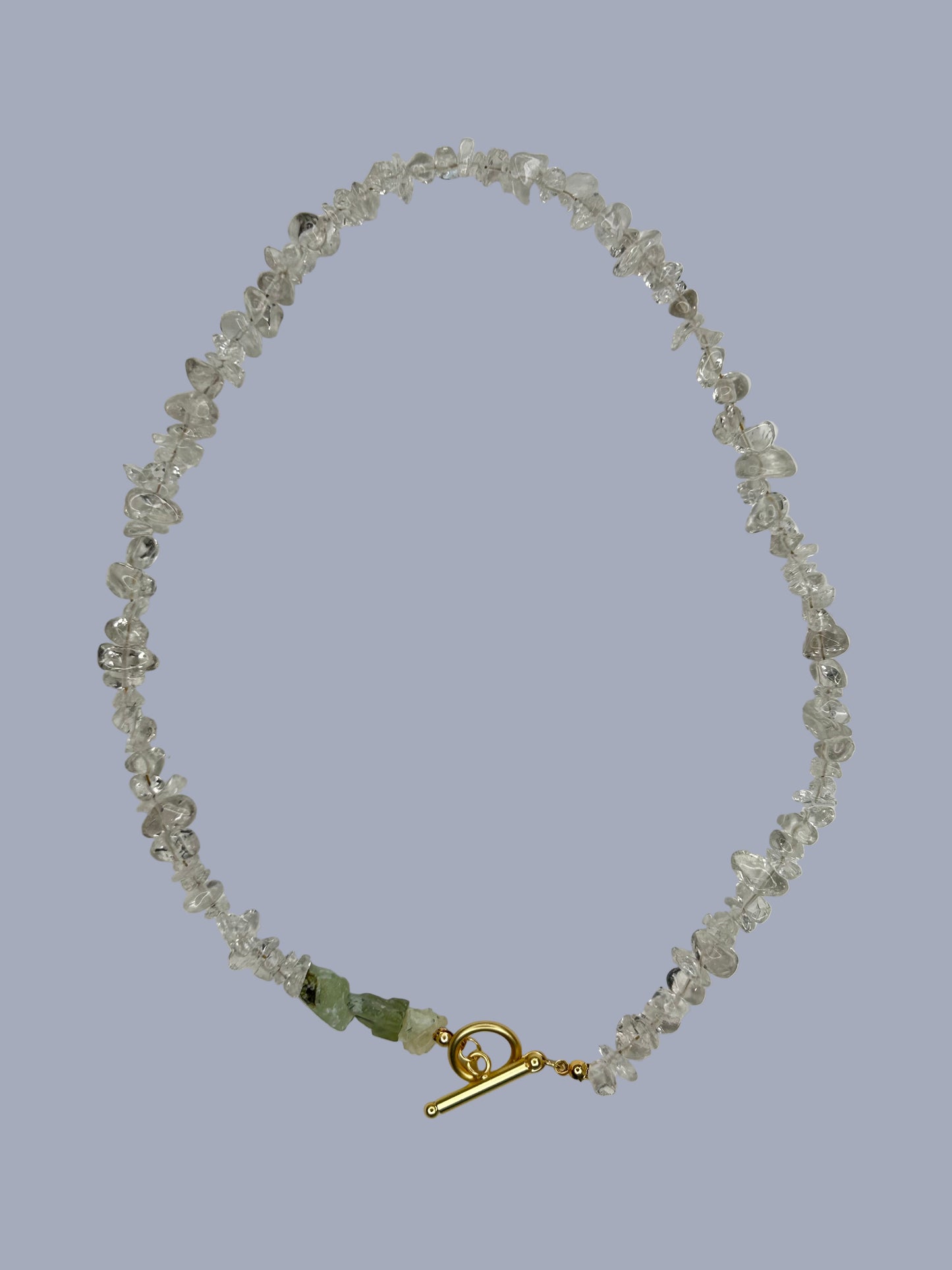 Kette Seethrough clear green