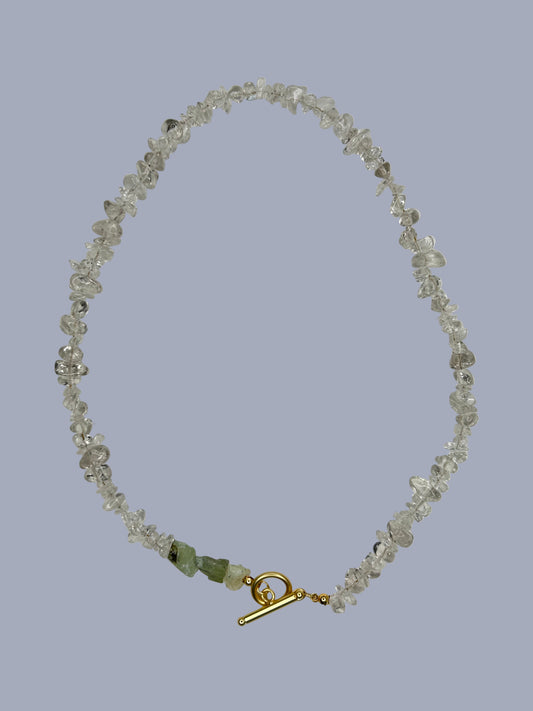 Kette Seethrough clear green