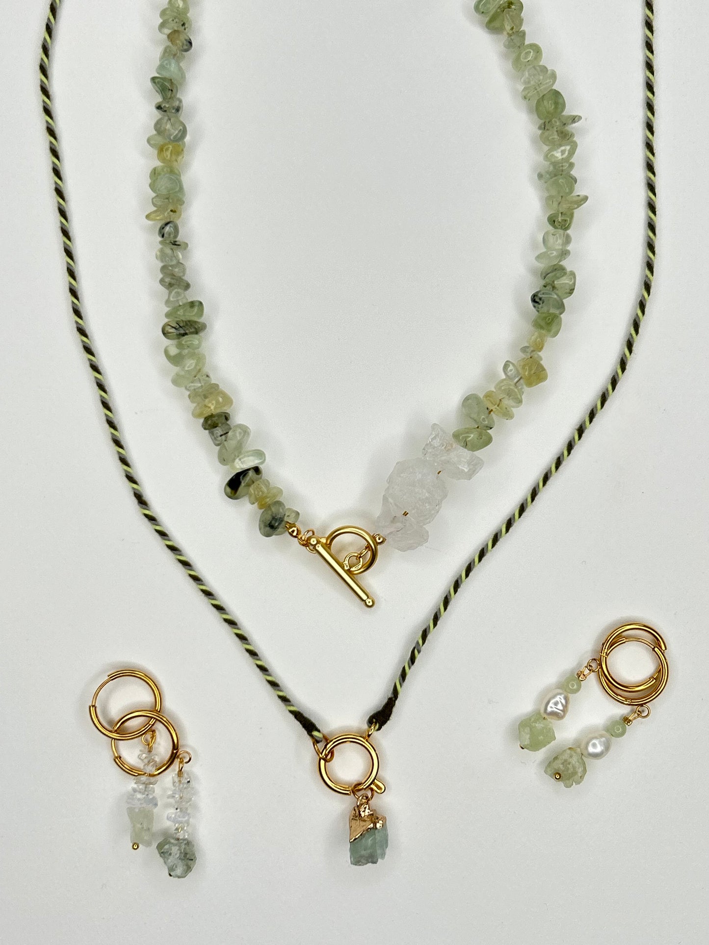 Kette Seethrough green