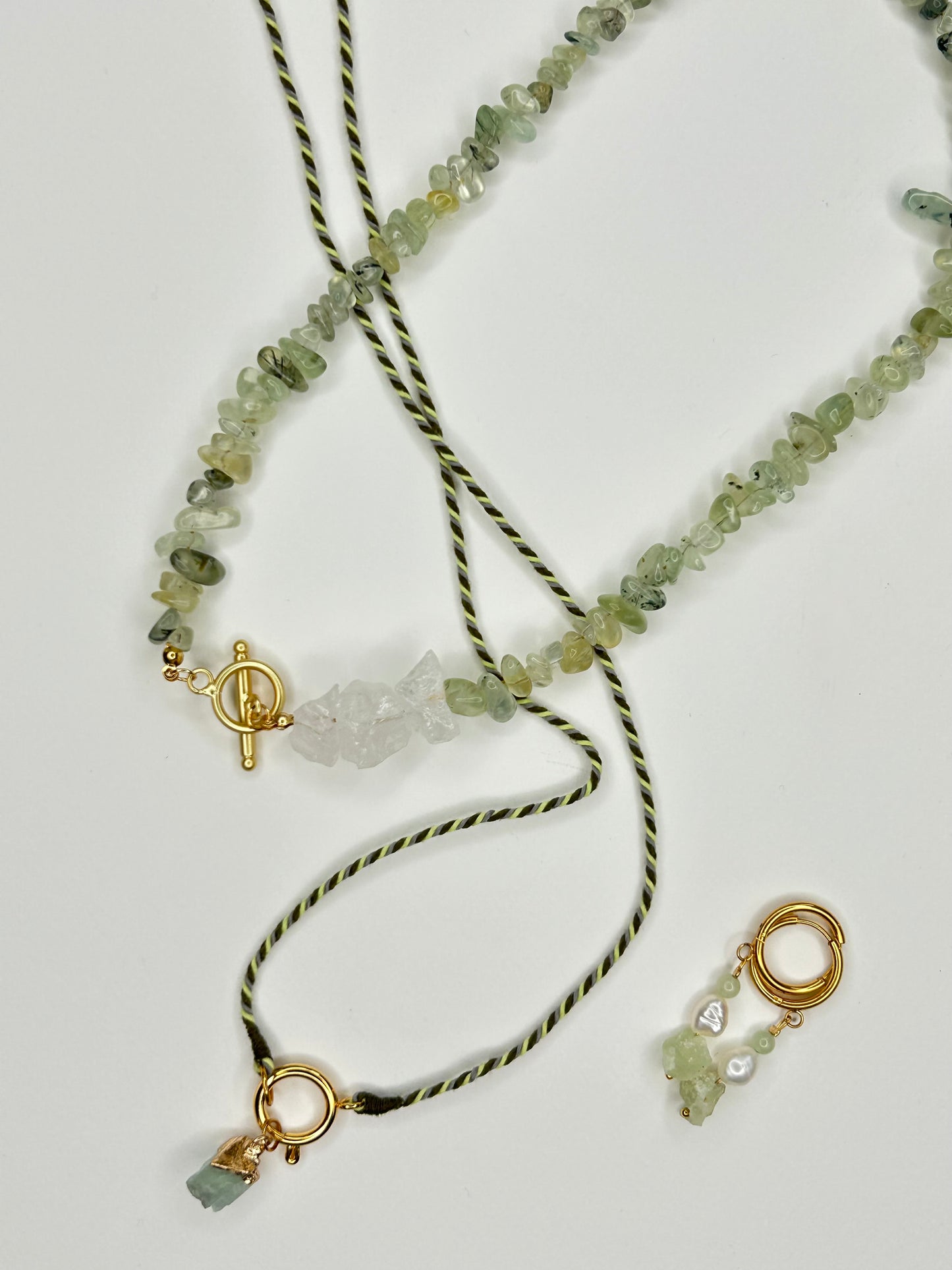 Kette Seethrough green