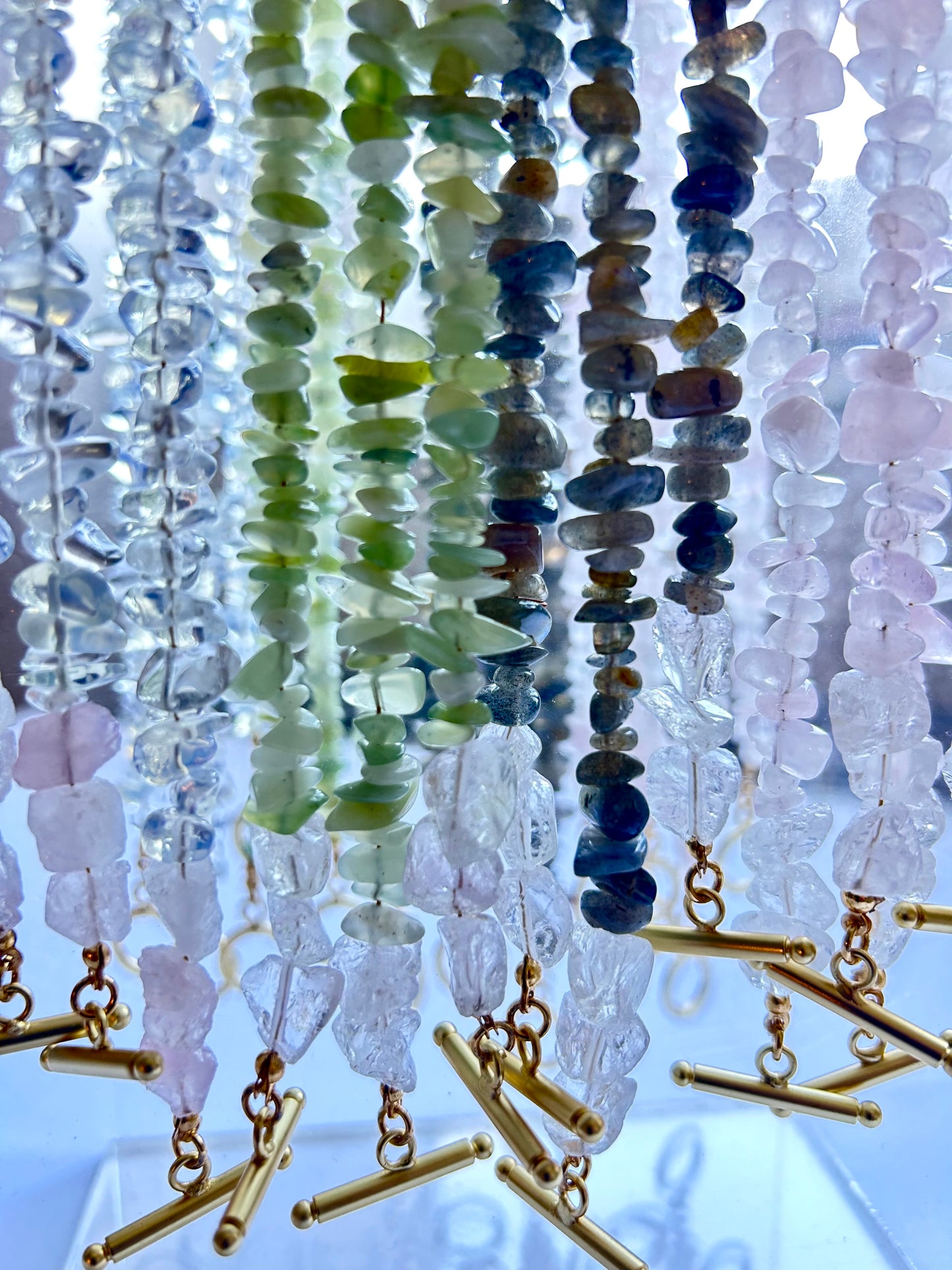 Kette Seethrough rose