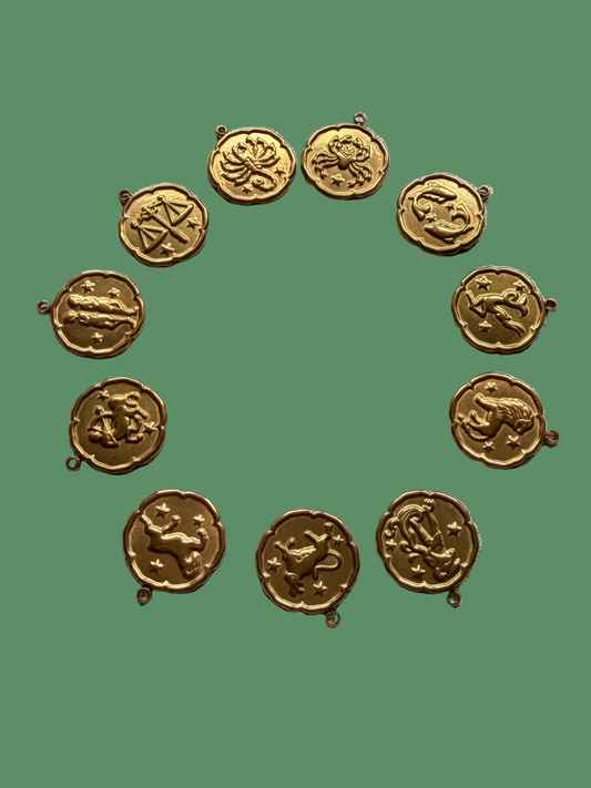 Charm Zodiac gold