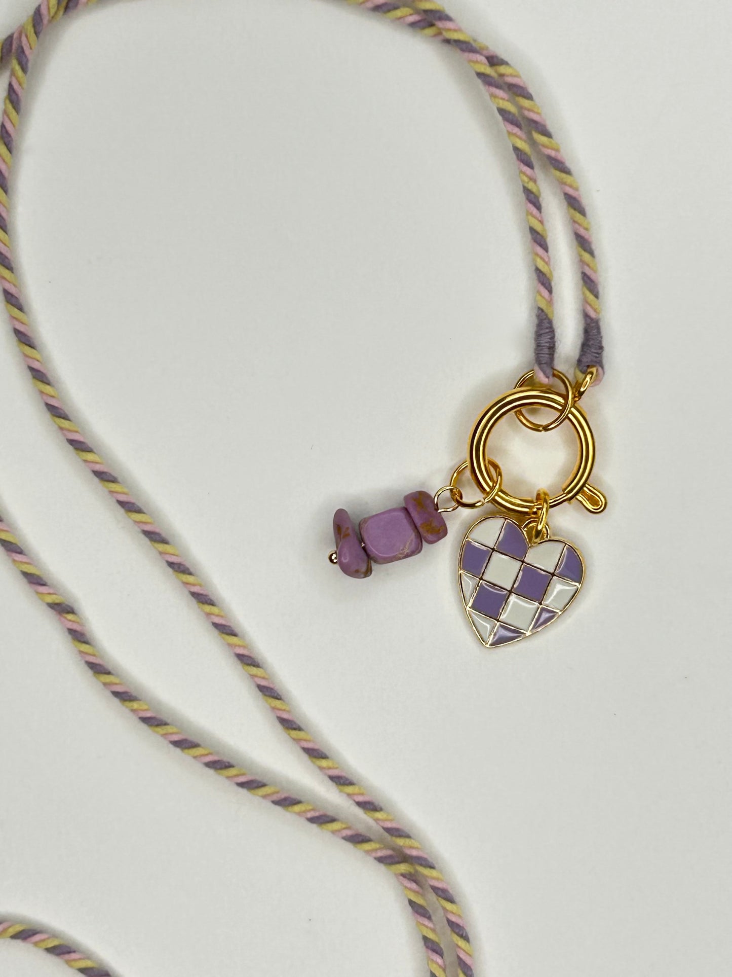 Charm Heart chess lila