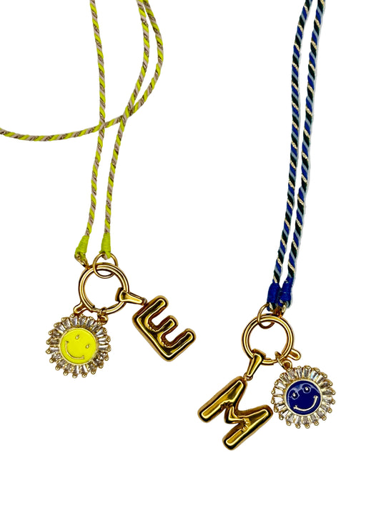 Charm Crystal Smiley