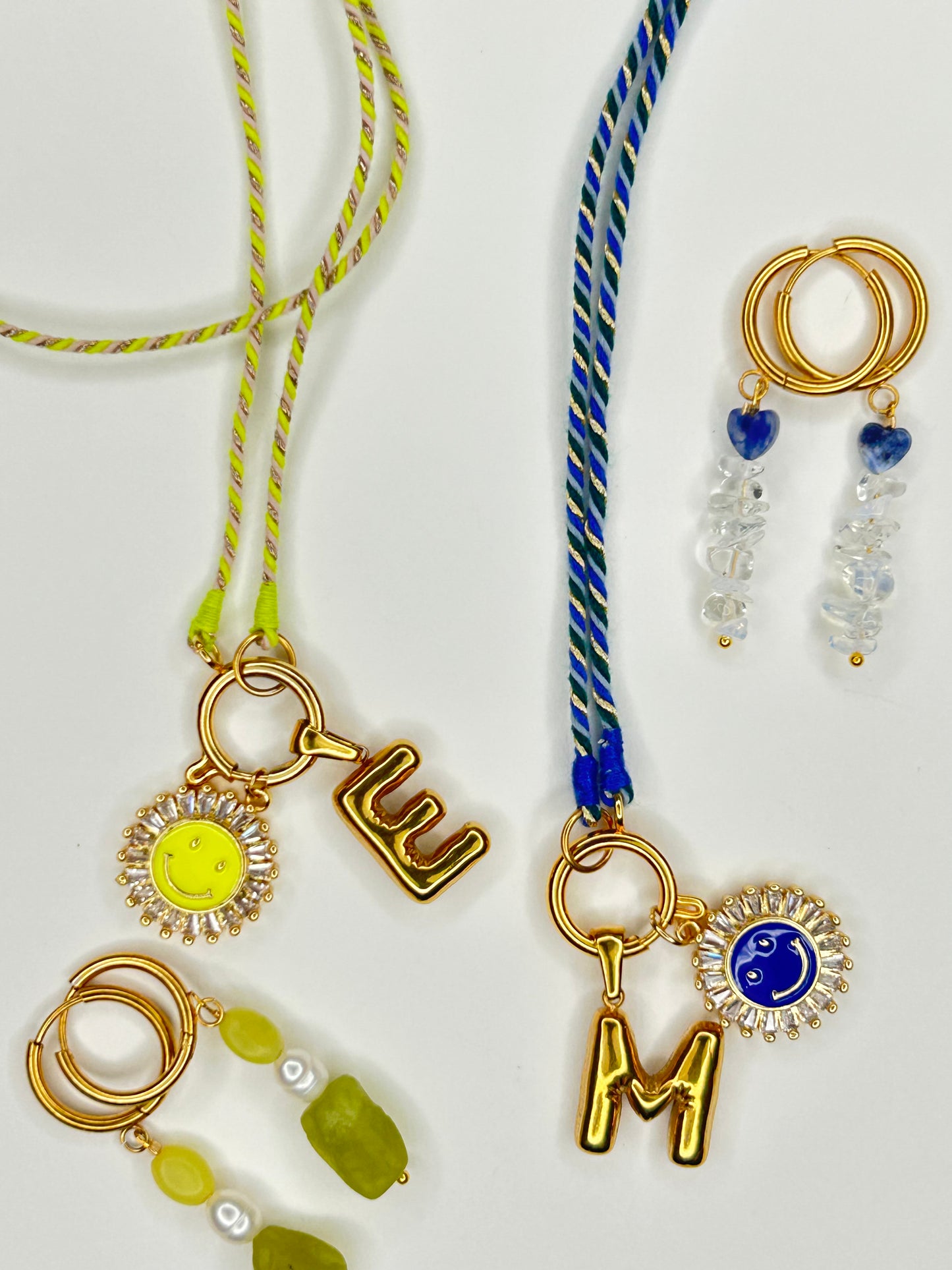 Charm Crystal Smiley