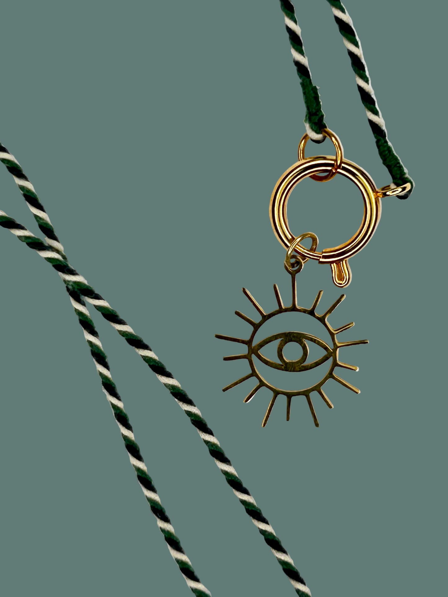 Charm Eye shine gold