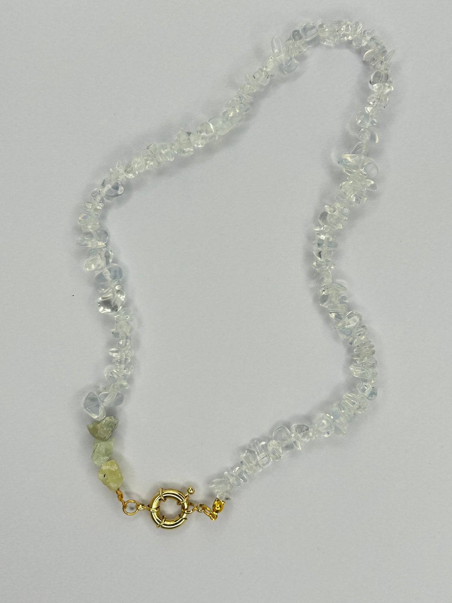 Kette Seethrough clear green