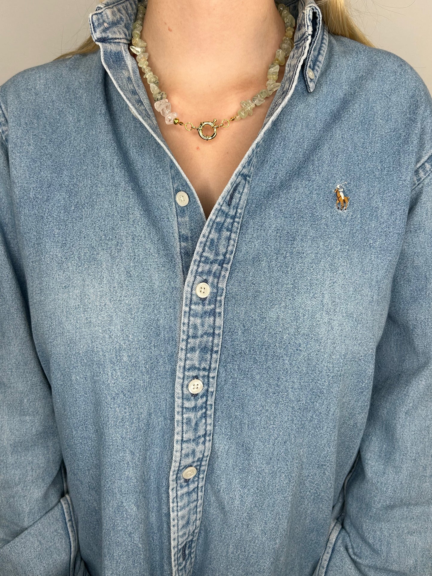 Kette Seethrough green