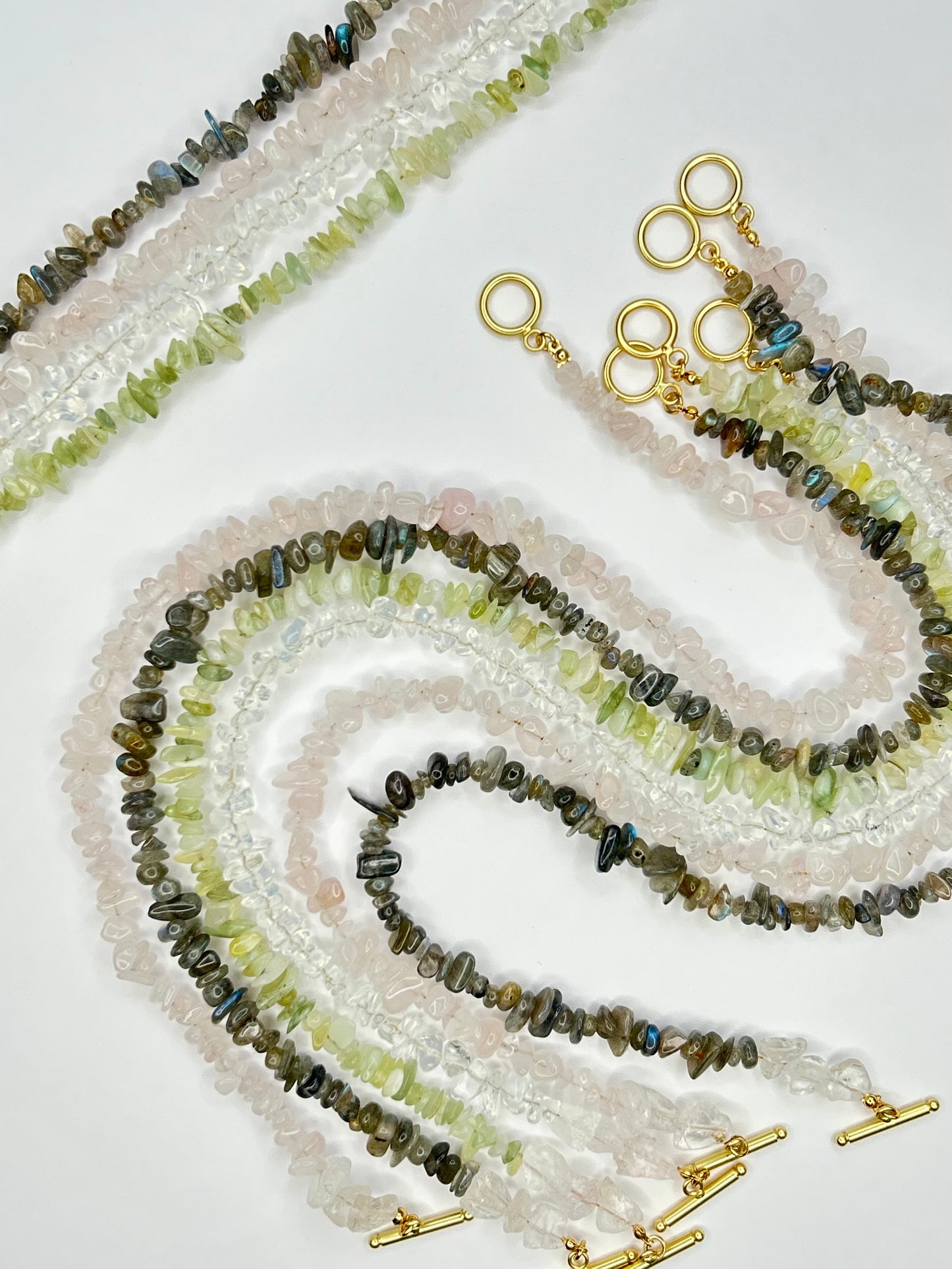 Kette Seethrough rose